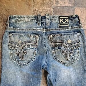 Rock Revival James Relaxed Straight 17 Size 36